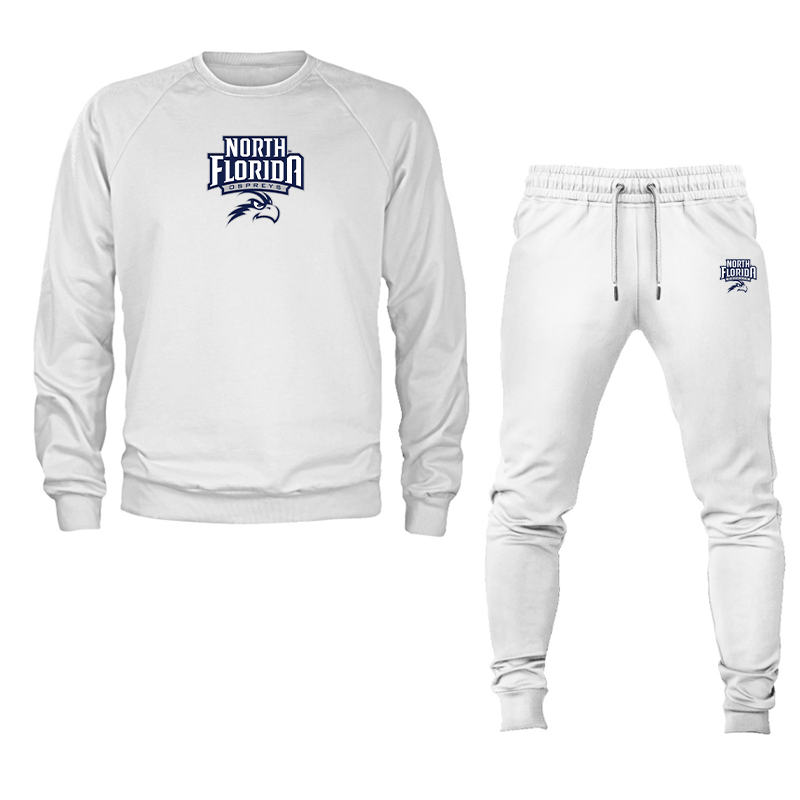 Men's  UNF Ospreys  Crewneck Sweatshirt Joggers Suit